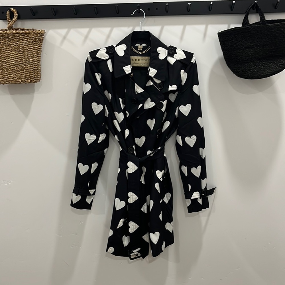 Authentic Burberry heart trench